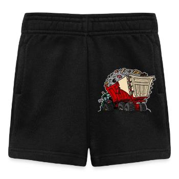 0956 Wagen RUIN - Baby Shorts - Schwarz - Vorne