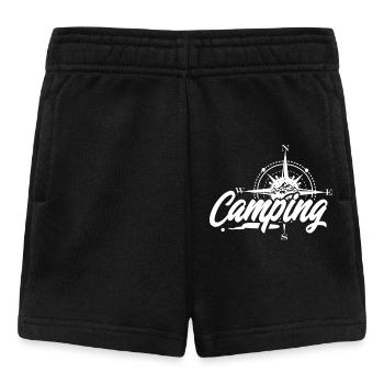 camping - Baby Shorts - black - Front
