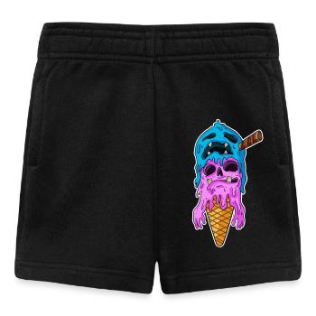Ice Cream Zombie - Baby Shorts - Schwarz - Vorne
