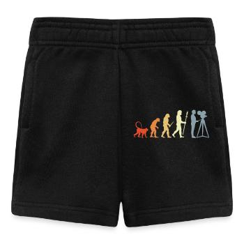 Kameramann Evolution - Baby Shorts - Schwarz - Vorne
