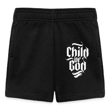 Enfant de Dieu - Short Bébé - noir - Devant