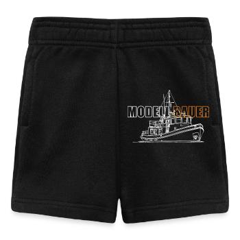 Modellbau Schiffe - Baby Shorts - Schwarz - Vorne