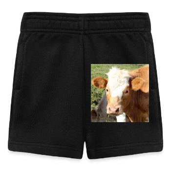 Kuh Poster - Baby Shorts - Schwarz - Vorne