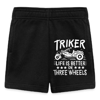 Triker Trike Chopper - Baby Shorts - Schwarz - Vorne
