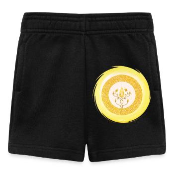 Sandalphon de l'archange Crystal Star Gate - Short Bébé - noir - Devant