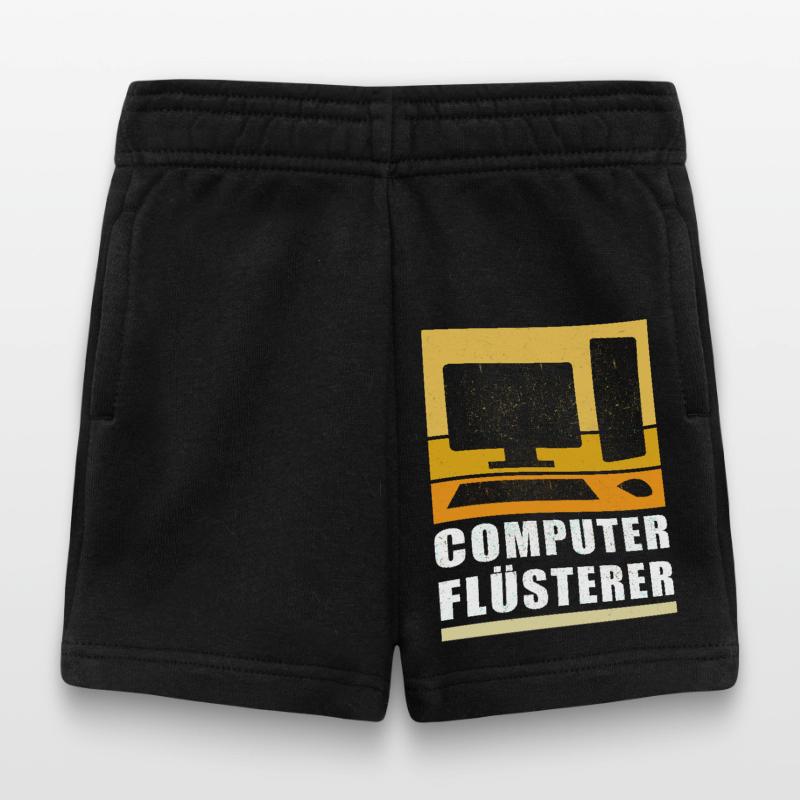 Computer Flüsterer | Informatiker Admin Geschenk Baby Shorts