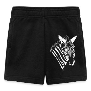 Zebra - Baby Shorts - black - Front
