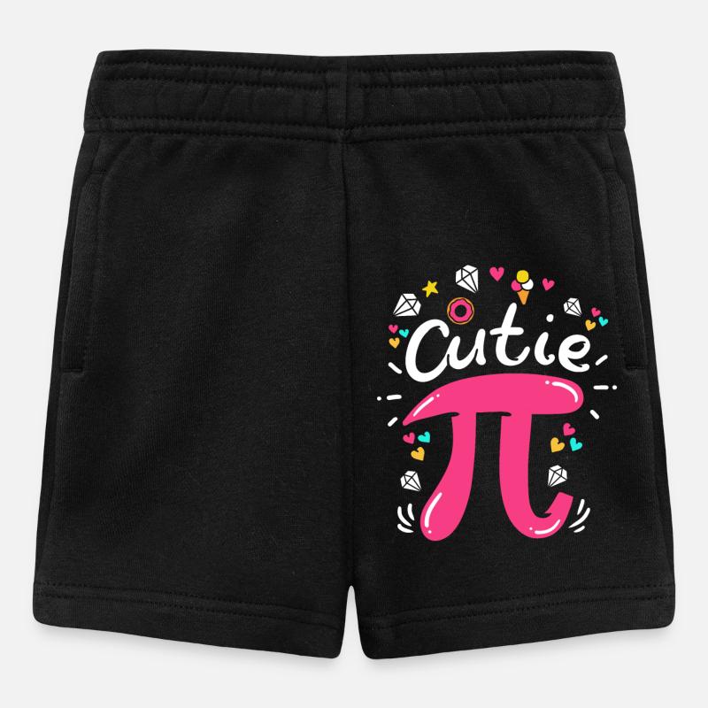 Pi jour Pi maths - Short Bébé - noir