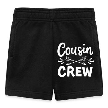 Cousin Crew - Baby Shorts - Schwarz - Vorne
