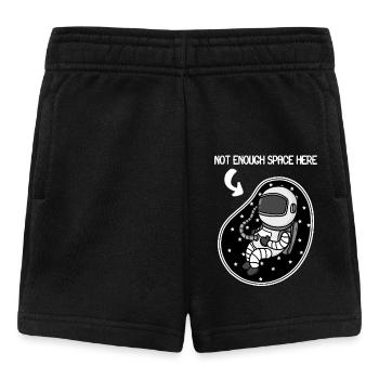 grossesse bébé enceinte - Short Bébé - noir - Devant