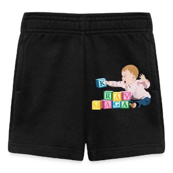 Fille de bébé de Krav Maga - Short Bébé - noir - Devant