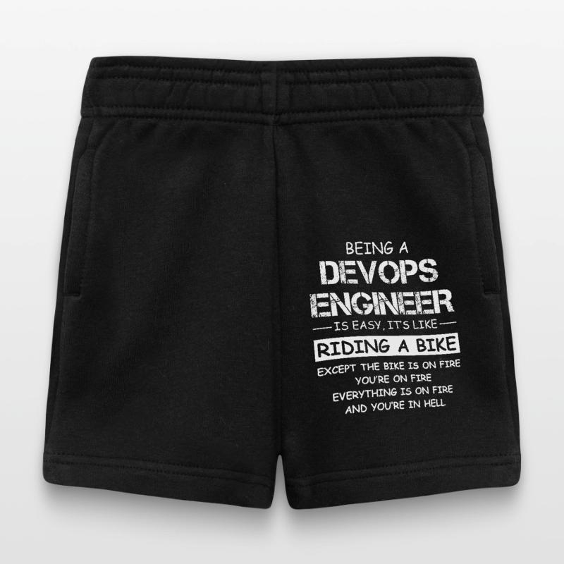 Devis d’ingénieur DevOps Fire Motorcycle Short Bébé