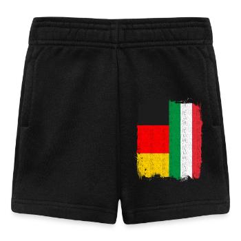 German Italian Flag - Baby Shorts - black - Front