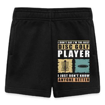 Discgolf Disc Golf Discgolfspieler Geschenk - Baby Shorts - Schwarz - Vorne