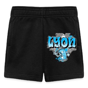 Lyon Graffiti - Baby Shorts - black - Front