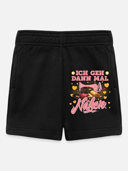 Nähen - Baby Shorts - Schwarz