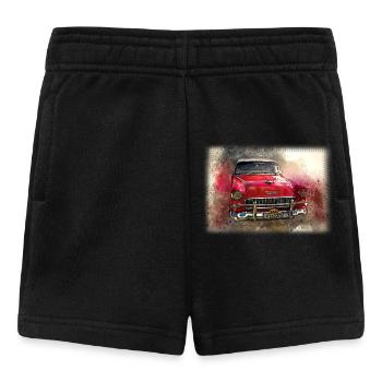 Nostalgisches Altes Amerikanisches Traumauto - Baby Shorts - Schwarz - Vorne