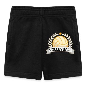 Insigne de la victoire en volley-ball - Short Bébé - noir - Devant