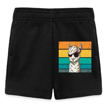 Alpaca Cool Sunglasses - Baby Shorts - black - Front