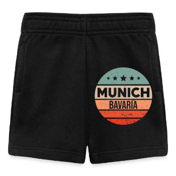 Munich - Short Bébé - noir - Devant