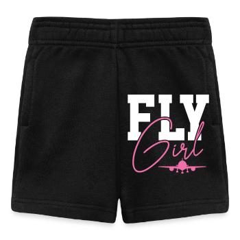 Avion - Short Bébé - noir - Devant