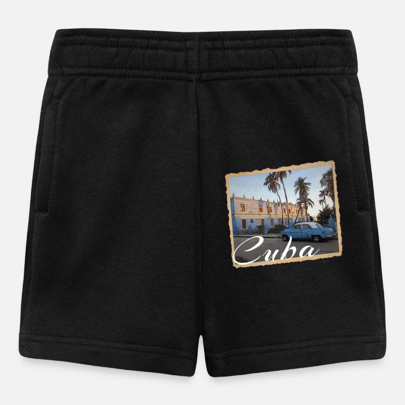 Cuba - Baby Shorts - Schwarz