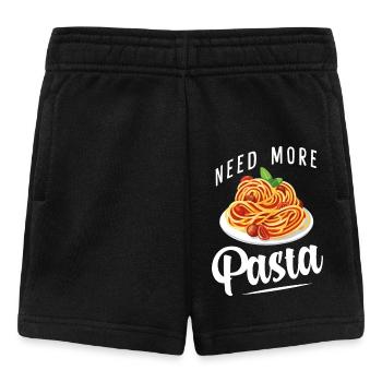 Spaghetti - Pâtes - Penne - Nudeln - Short Bébé - noir - Devant