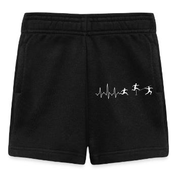 Track and Field Heartbeat - Baby Shorts - Schwarz - Vorne