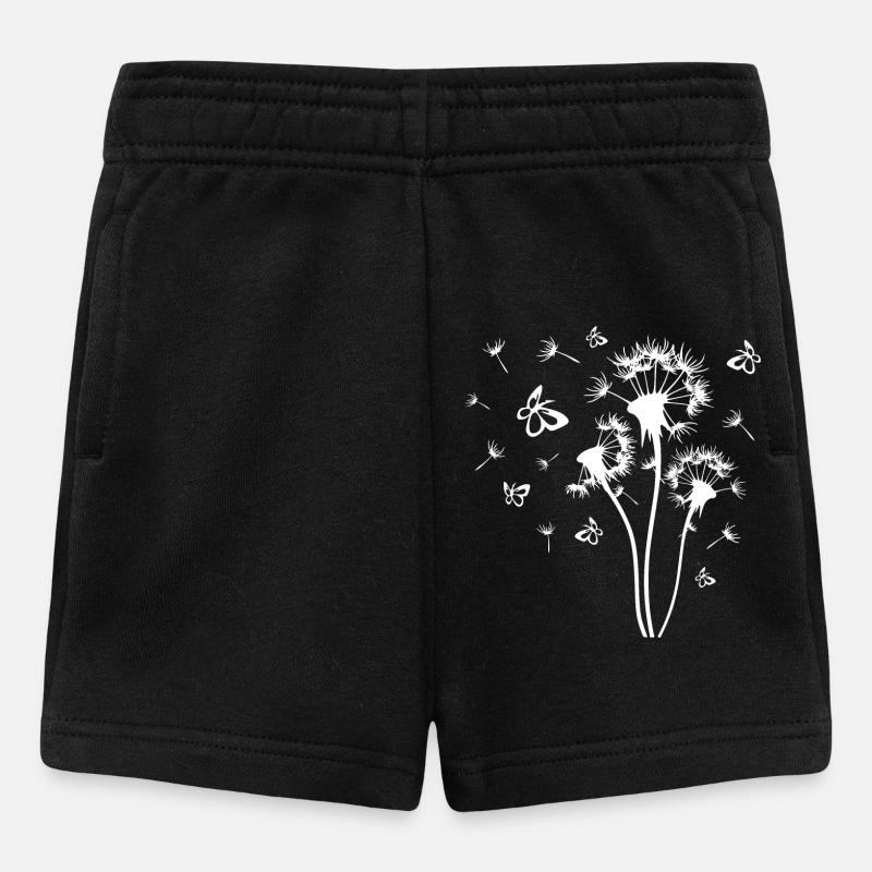 Pusteblume - Baby Shorts - Schwarz