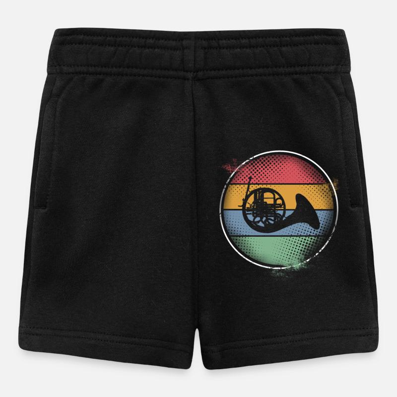 Waldhorn - Baby Shorts - Schwarz