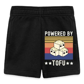 Tofu Vegan Veganer - Baby Shorts - Schwarz - Vorne