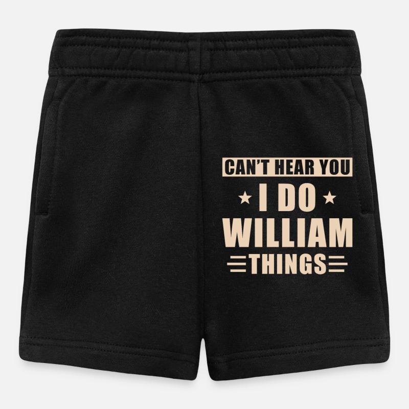 William things - Baby Shorts - black