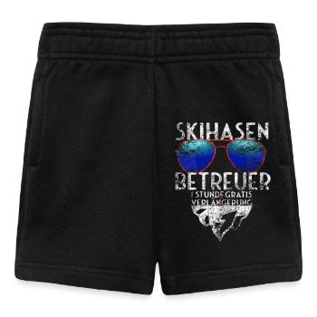 Superviseur Ski pour la prochaine Après Ski Party - Short Bébé - noir - Devant