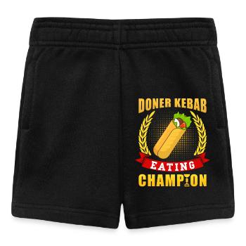 Doner Kebab Champion - Baby Shorts - black - Front