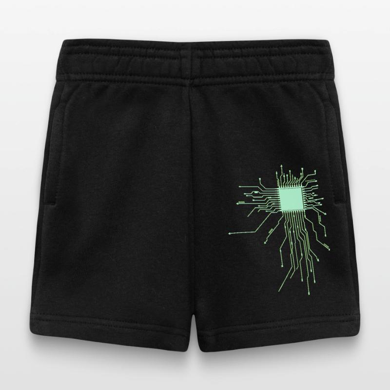 board core cpu computer nerd pc humor geek code Baby Shorts