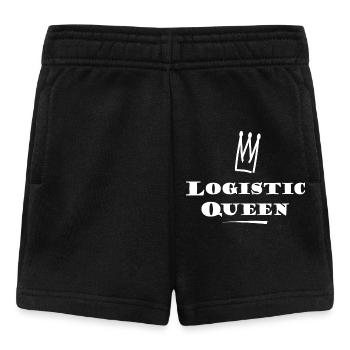 Königin der Logistik - Baby Shorts - Schwarz - Vorne
