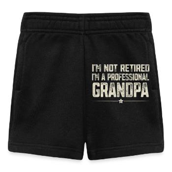 Opa - Baby Shorts - Schwarz - Vorne