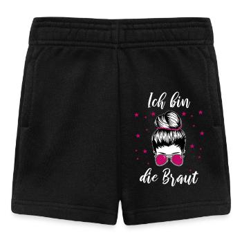 Ich Bin Die Braut Lustig - Baby Shorts - Schwarz - Vorne