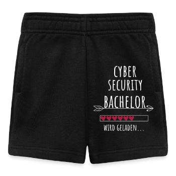 Cyber Security Bachelor Studium Geschenk - Baby Shorts - Schwarz - Vorne