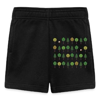 Orientierungslauf [01.2] [orienteering] [PX] - Baby Shorts - Schwarz - Vorne