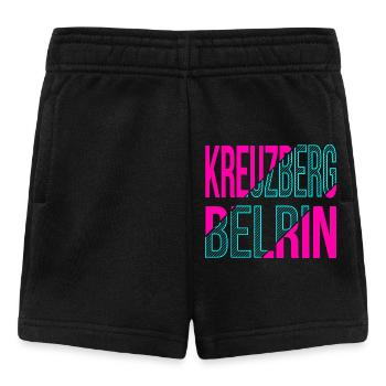 Design du Kreuzberg Berlin - Short Bébé - noir - Devant