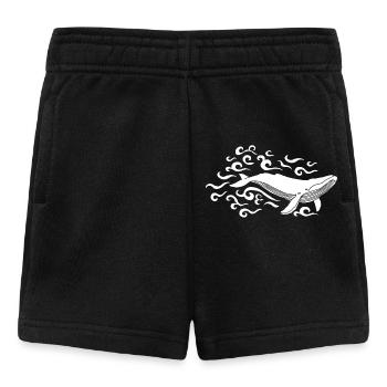 White whale - Baby Shorts - black - Front