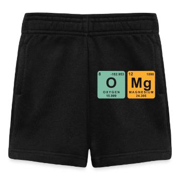 Éléments chimiques Chimiste Chimie - Short Bébé - noir - Devant