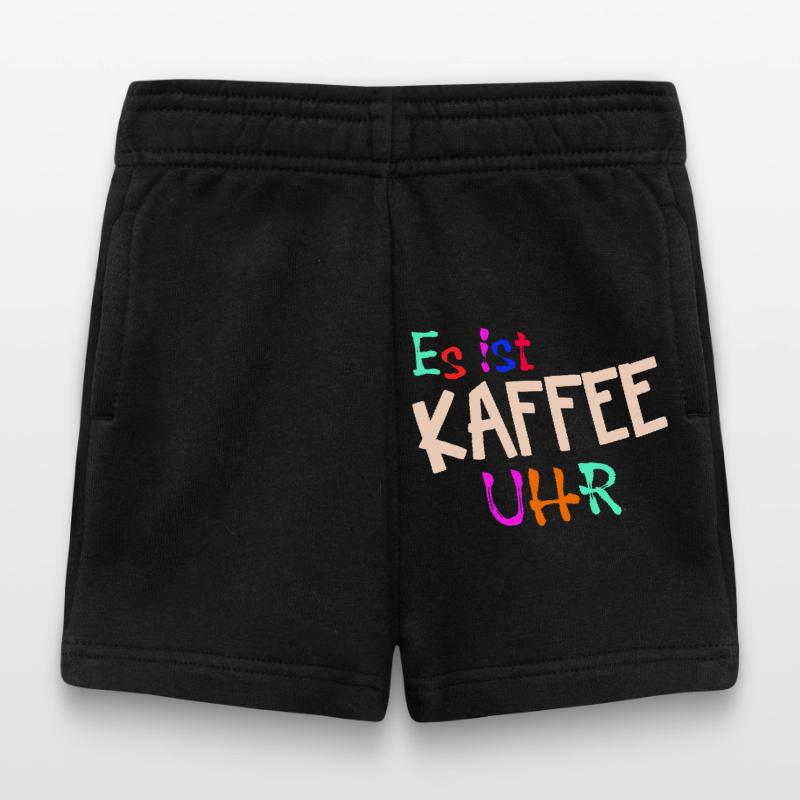 Kaffeeliebhaber Kaffeetrinker Kaffe Statement Baby Shorts