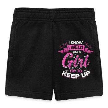 Cadeaux de soudeurs, chemise de soudeur drôle, soudage - Short Bébé - noir - Devant