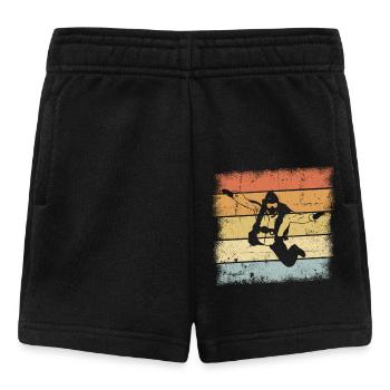 Skydiving Retro - Baby Shorts - black - Front
