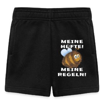 Dicke Hummel Hummelhüfte - Baby Shorts - Schwarz - Vorne