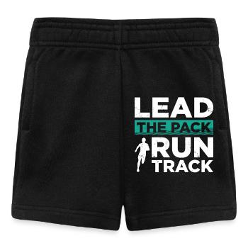 Das Rudel anführen Laufbahn Läufer Marathon - Baby Shorts - Schwarz - Vorne