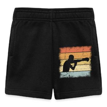 Boxer Retro - Baby Shorts - black - Front