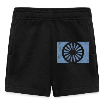 Rome Romni Roma Flag Proud Rome - Baby Shorts - black - Front